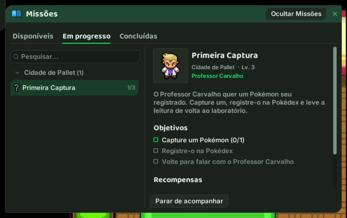 Diário de missões